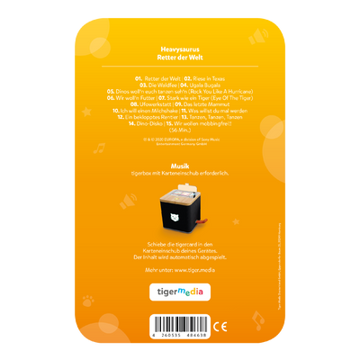 tigercard - Heavysaurus: Retter der Welt