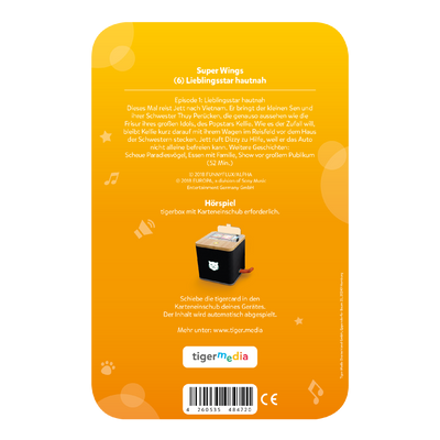 tigercard - Super Wings 6: Lieblingsstar hautnah