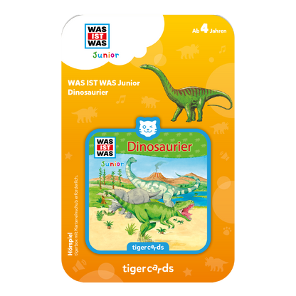 tigercard - WAS IST WAS Junior: Dinosaurier