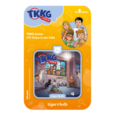 tigercard - TKKG Junior 17:  Oskar in der Falle