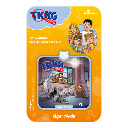 tigercard - TKKG Junior 17:  Oskar in der Falle