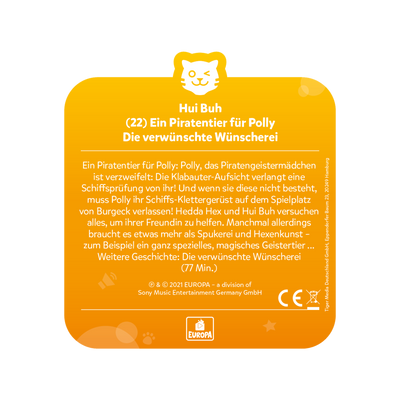 tigercard - Der kleine Hui Buh 22: Ein Piratentier für Polly / Die verwünschte Wünscherei