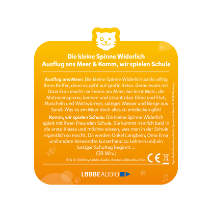 tigercard - Die kleine Spinne Widerlich: Ausflug ans Meer & Komm wir spielen Schule