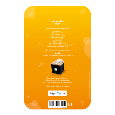 tigercard - tigerhits: tigerhits POP