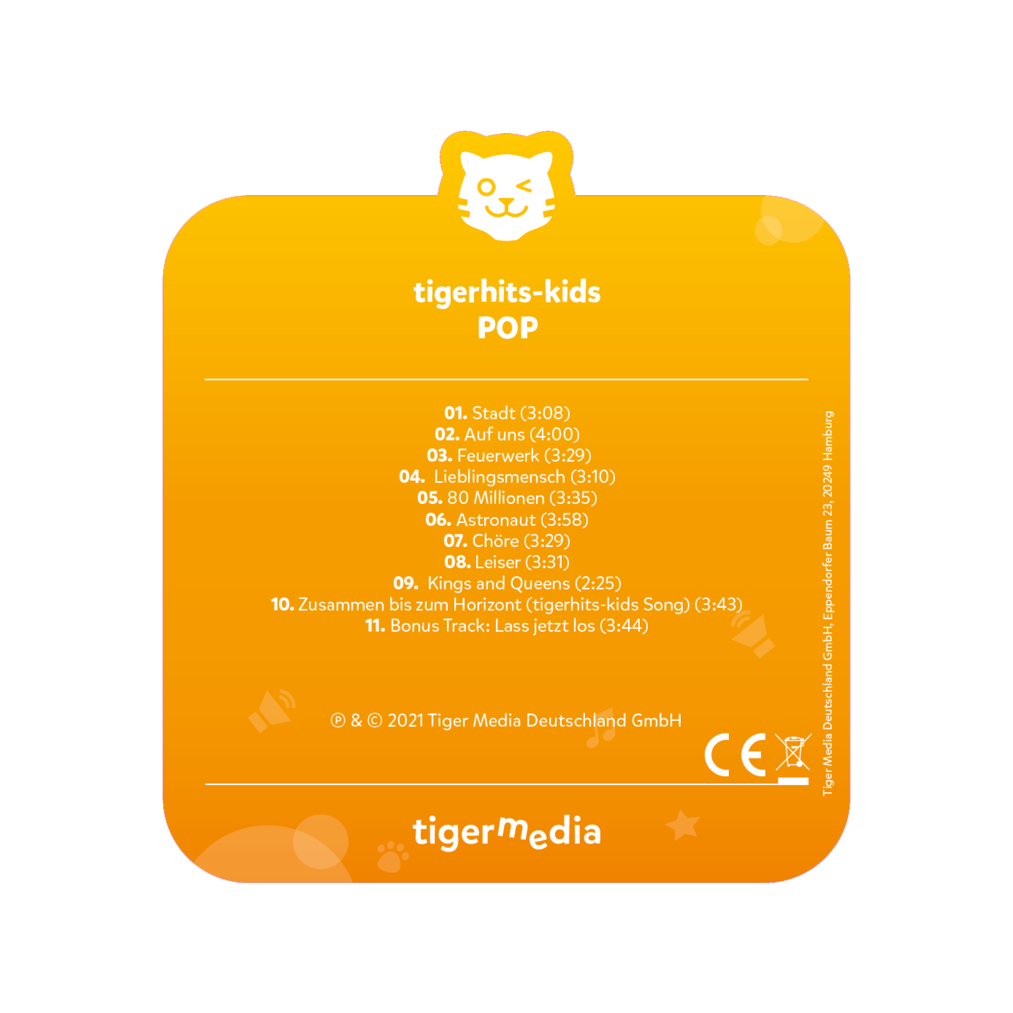 tigercard - tigerhits: tigerhits POP