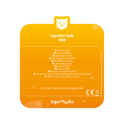tigercard - tigerhits: tigerhits POP