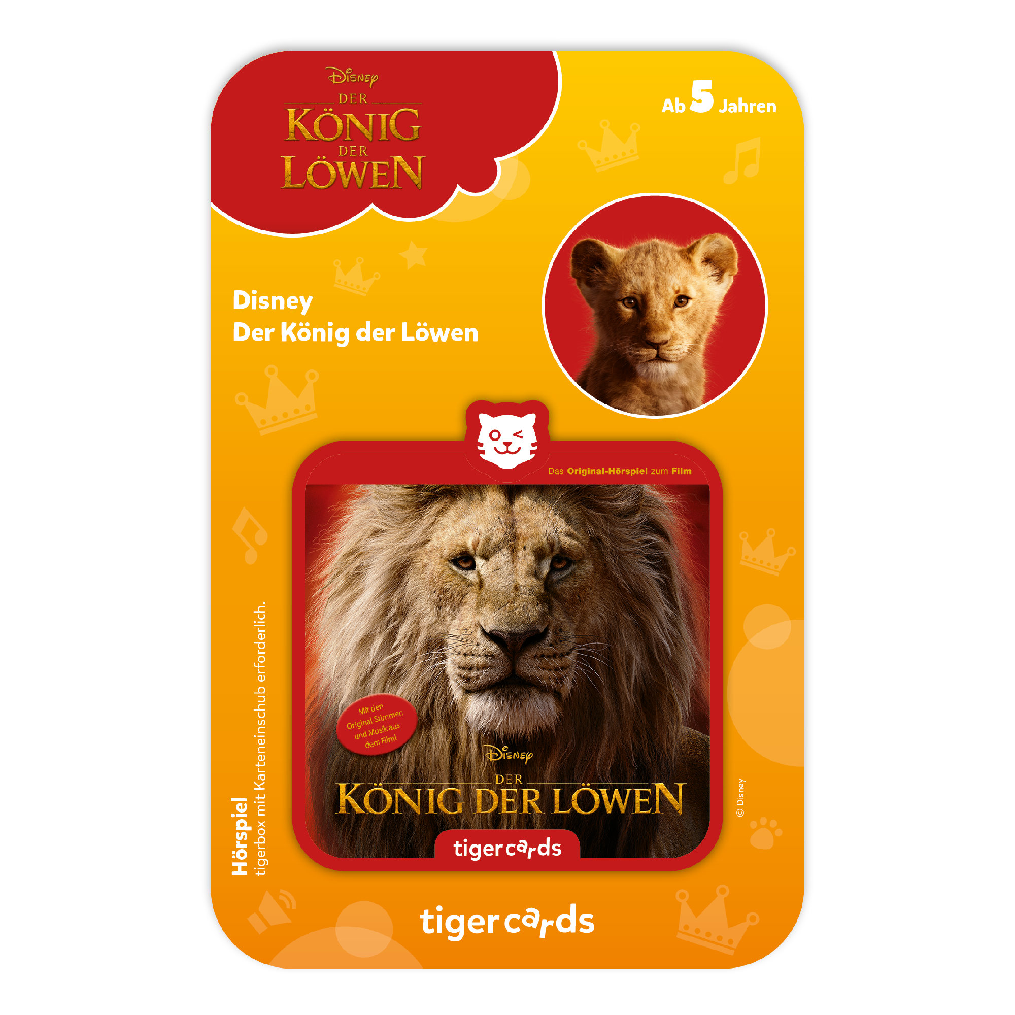 tigercard - Disney - König der Löwen