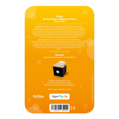 tigercard - Disney - Die Eiskönigin & Party-Fieber