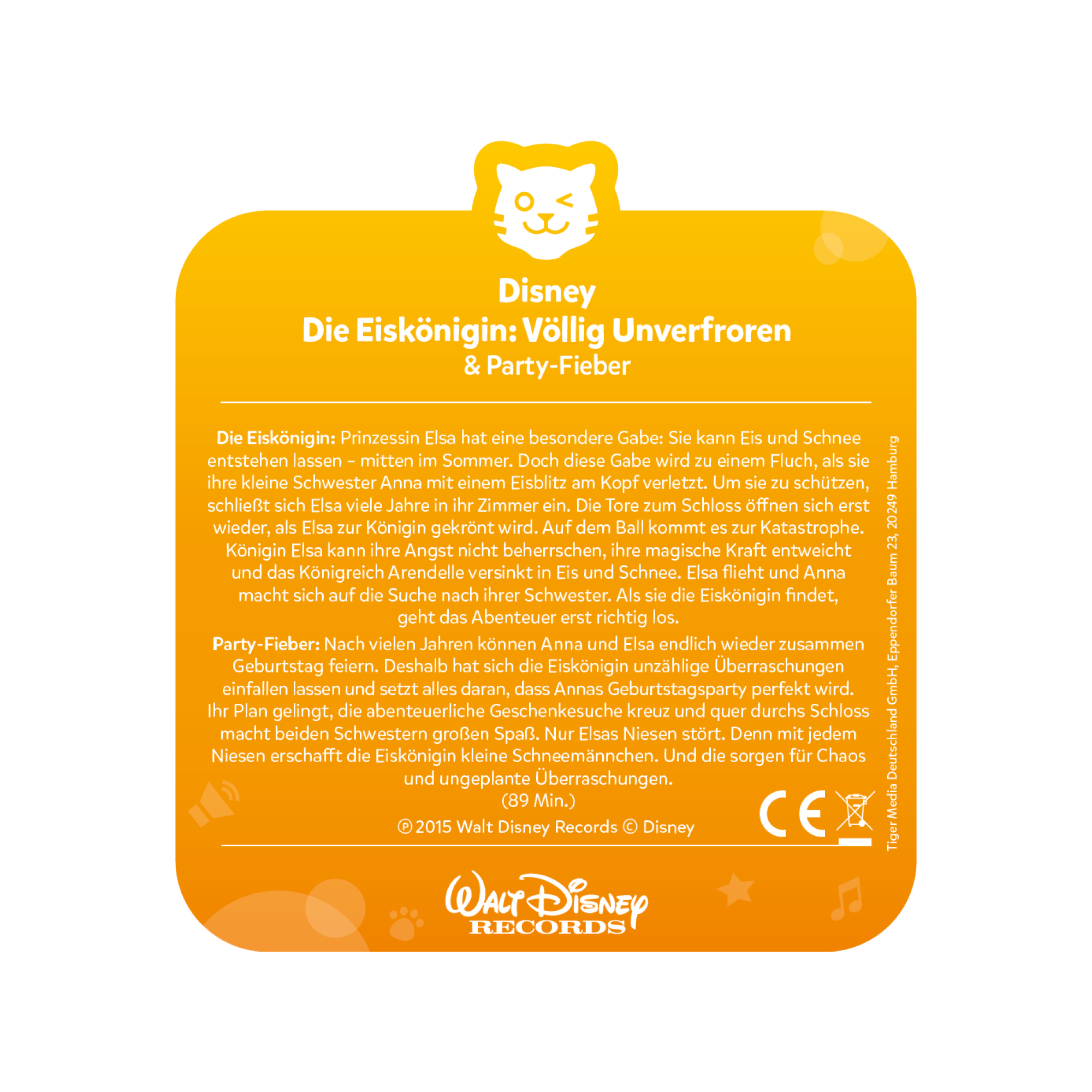 tigercard - Disney - Die Eiskönigin & Party-Fieber