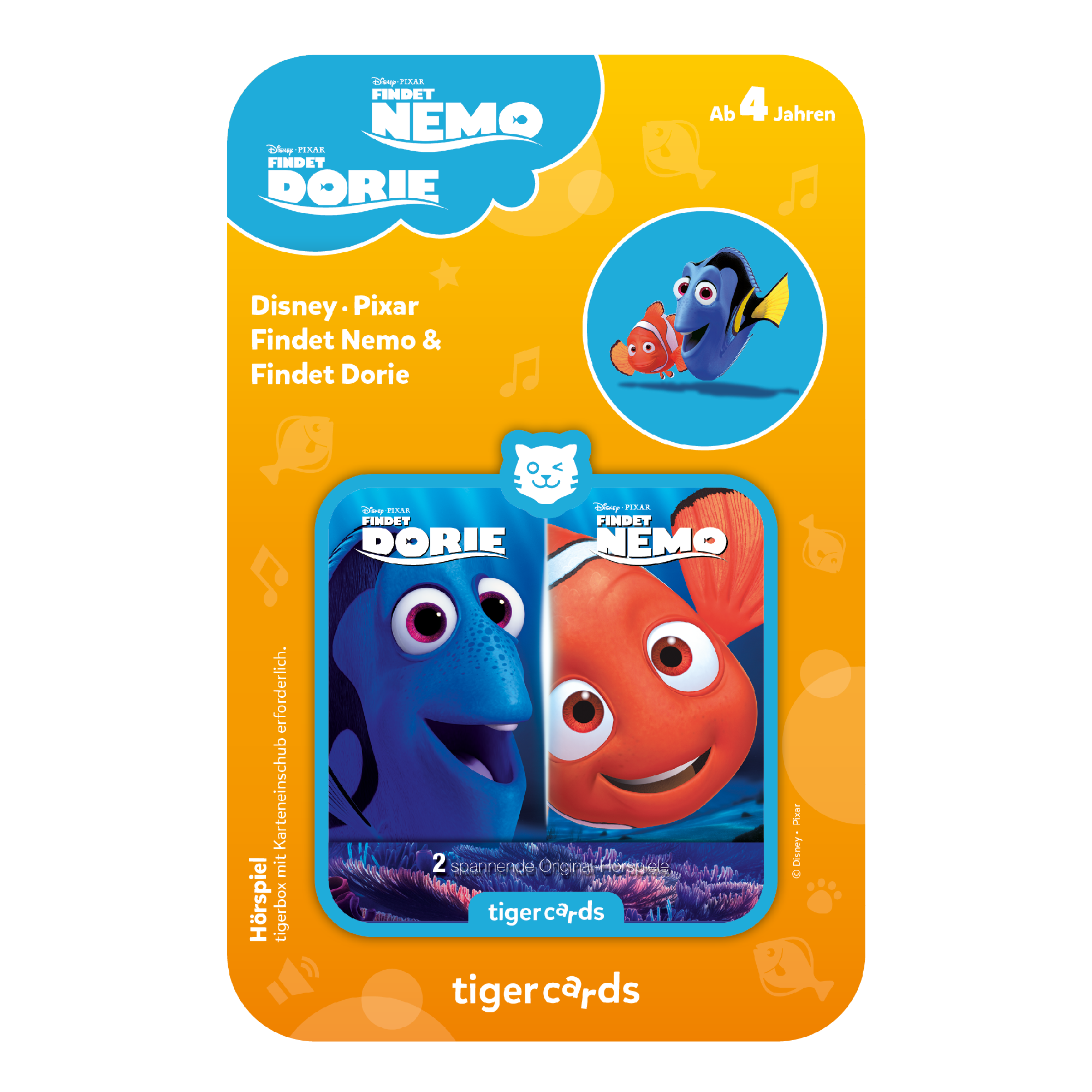 tigercard - Findet Nemo & Findet Dorie