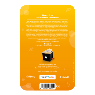 tigercard - Findet Nemo & Findet Dorie
