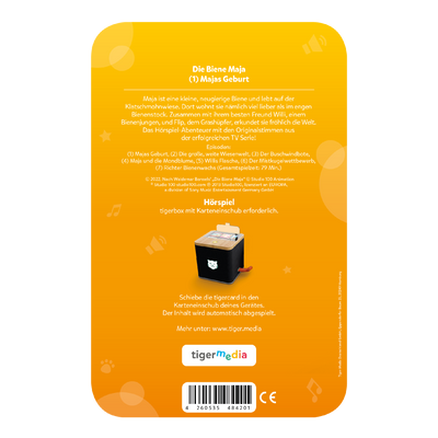 tigercard - Biene Maja 1: Majas Geburt