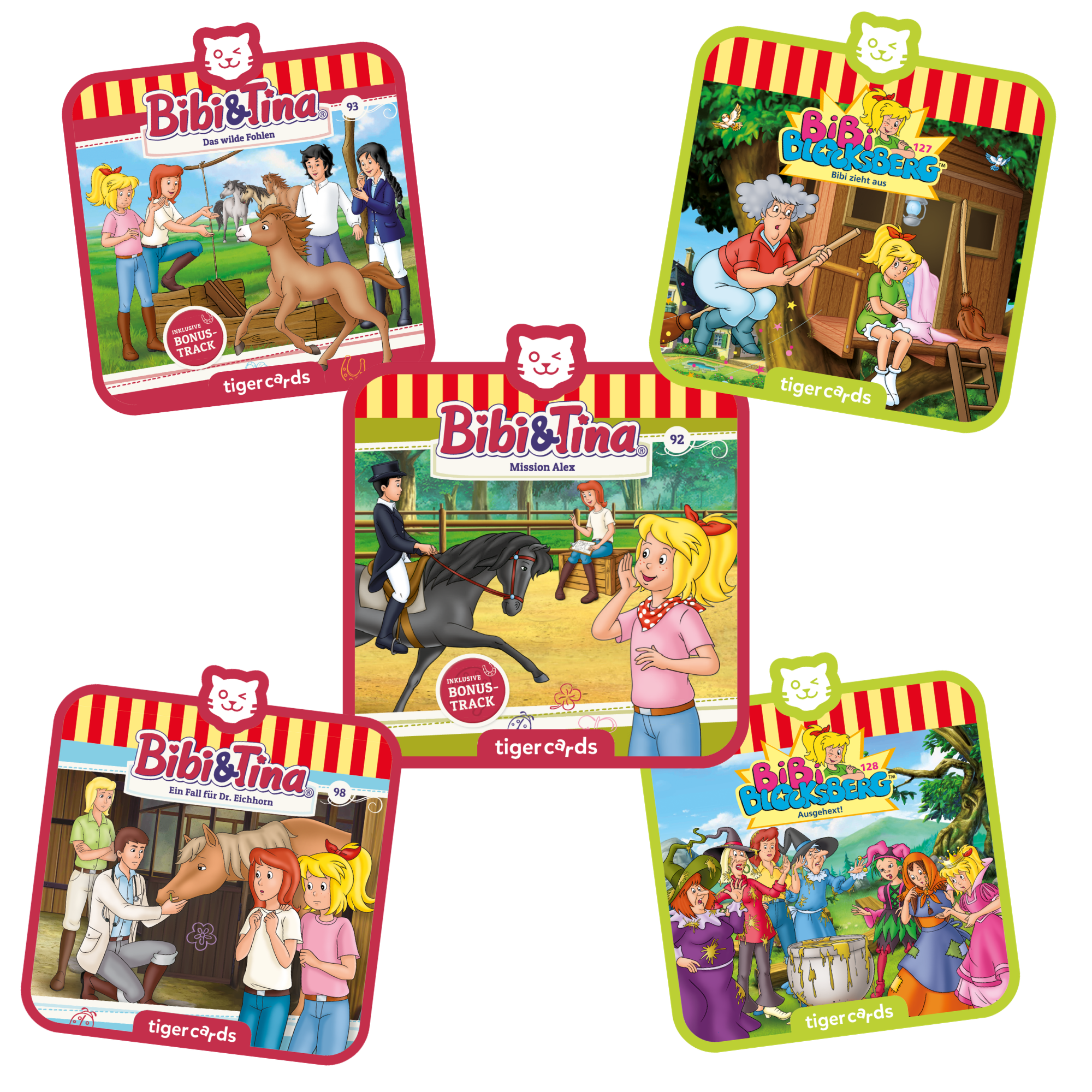 Bibi Blocksberg und Bibi & Tina Hörspielpaket
