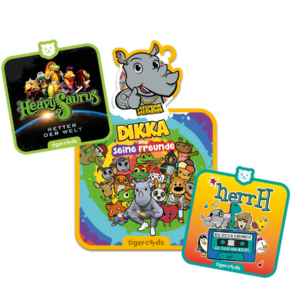 Das tigerstarke Musikpaket mit DIKKA, herrH und HeavySaurus