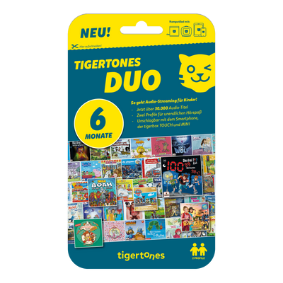 tigertones DUO Prepaid-Zugang (Postversand)