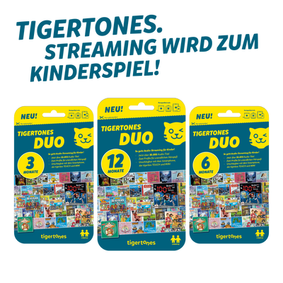 tigertones DUO Prepaid-Zugang (Postversand)