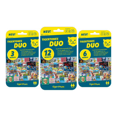 tigertones DUO Prepaid-Zugang (Postversand)