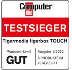 tigerbox TOUCH Testsieger Computer Bild